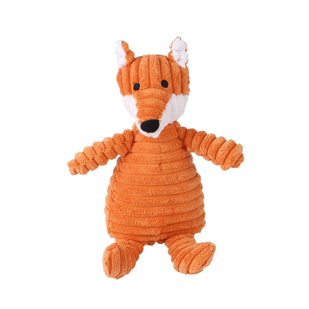 Corduroy Bamse Hundelegetøj