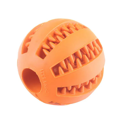 Orange Hundebold Hundelegetøj