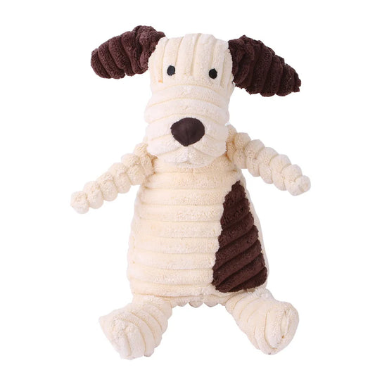 Corduroy Bamse Hundelegetøj