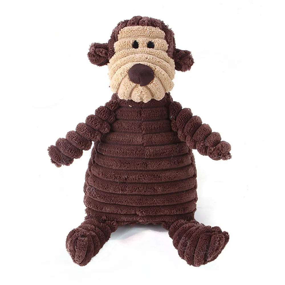 Corduroy Bamse Hundelegetøj