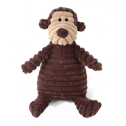 Corduroy Bamse Hundelegetøj